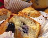 Foto langkah ke 5 dari resep Blueberry cheese muffin #keto #debm.