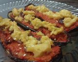 Foto del paso 10 de la receta: Berenjenas a la pizza...🤨🙄🤔🍕🍆🍅🧀🥓🍕
