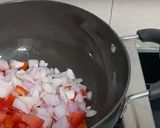 शिमला मिर्च प्याज़ा (Shimla Mirch Pyaza Recipe in Hindi) रेसिपी चरण 2 फोटो