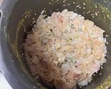 A picture of step 1 of Gawar masala.