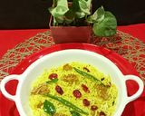 A picture of step 4 of Cranberry and Walnuts Lemon Rice.