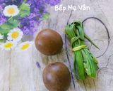 Hình bước làm 1 của món Sâm bí đao,bông cúc