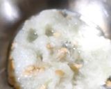 A picture of step 1 of Ash Gourd Fryums/sandige.