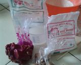 Foto langkah ke 1 dari resep Kue Klepon Buah Naga #PR_VivaTalkLife.