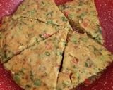 A picture of step 12 of Suji Besan Snack (Suji Besan ka Nasta).