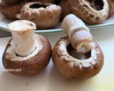 A picture of step 2 of Baked Stuffed Mushrooms.