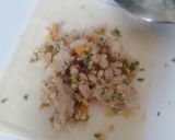 Foto langkah ke 2 dari resep Pangsit isi tuna sayur.