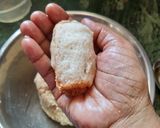 A picture of step 9 of Rice bread roll(leftover rice).
