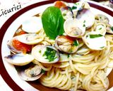 Pas rețetă Spaghetti cu vongole și roșii cherry 4 fotografie