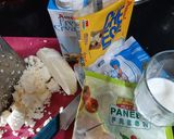 A picture of step 1 of Makhmali Paneer Kebab.