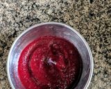 A picture of step 1 of Beetroot dosa.