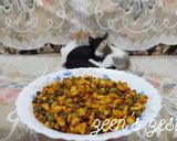 A picture of step 3 of Butter sauteed Corn and Green Peas.