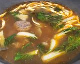 A picture of step 3 of Braised Beef Noodle Soup.
