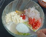 A picture of step 2 of Sattu Chilla.
