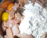 A picture of step 1 of Dragon Chicken with Vegetable Fried Rice !.
