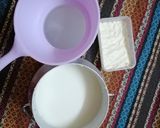 صورة لخطوة 4 من وصفة لبن وزبدة منزلي