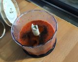 Une image de l'étape 4 de Sauce salade aillée au poivron rouge et moutarde de Dijon.