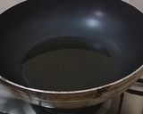 A picture of step 1 of Qeema Piyaz.