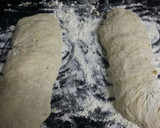 Foto del paso 4 de la receta: Pan chapata sin amasar, sólo reposar, un resultado muy crujiente