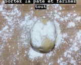 Une image de l'étape 4 de Biscuits enrobés de chocolat blanc.