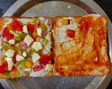A picture of step 3 of Maxican Grill Sandwich.