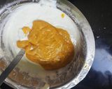 A picture of step 2 of Mango shrikhand.