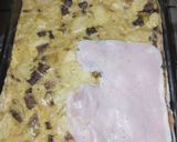Foto del paso 2 de la receta: Tortilla de papa al horno c/Trocitos de Carne asada _Paleta y Queso Gratinado_