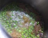 A picture of step 8 of Pea Pulao.