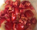 A picture of step 3 of Tomatoes on toast.