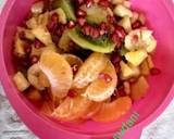 Healthy and Tasty Fruit chaat recipe step 4 photo
