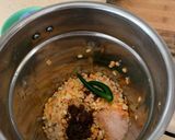 A picture of step 3 of Barely protein paniyaram.