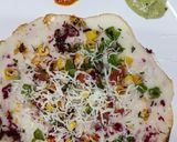 चिझ उत्तपा (cheese uttapam recipe in marathi) रेसिपी स्टेप 3 फोटो