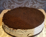 Foto langkah ke 4 dari resep Oreo Cheesecake tanpa Telur.