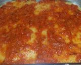 Une image de l'étape 2 de Gratin de polenta à la sauce Arrabiata.