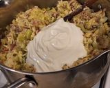 Tarjával - tojásos rizzsel kevert kelkáposzta recept fázis 6 fotója