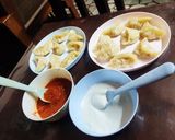 A picture of step 9 of Chicken Momos or dumplings.