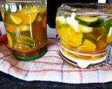 Une image de l'étape 3 de Pickles de courgette aigre-doux au curry.
