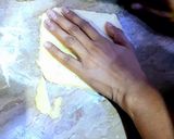 A picture of step 6 of Rice fries.