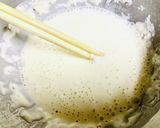A picture of step 4 of Crispy Chrysanthemum Tempura.