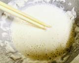 A picture of step 4 of Crispy Chrysanthemum Tempura.