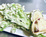 A picture of step 8 of Crispy Chrysanthemum Tempura.
