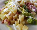 Foto del passaggio 2 della ricetta Tubetti con salsiccia,patate e friggitelli