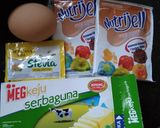 Foto langkah ke 1 dari resep Bola2 Coklat kukus DEBM/KETO.