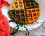Spinach and bell pepper waffle recipe step 6 photo