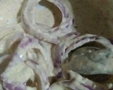A picture of step 4 of Fried rings with green tea.