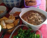 Foto langkah ke 3 dari resep Mie Ayam Jamur Pangsit.