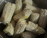 Hình bước làm 2 của món Chè bắp