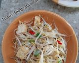 Foto langkah ke 4 dari resep Tumis Tauge dan Tahu.