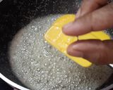 A picture of step 2 of Butterscotch Burfi.