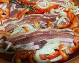 Foto del paso 6 de la receta Costillas al horno con pimientos